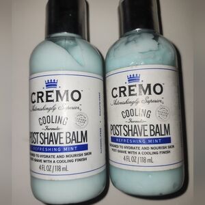 CREMO Cooling Post Shave Balm - Refreshing Mint SET OF 2